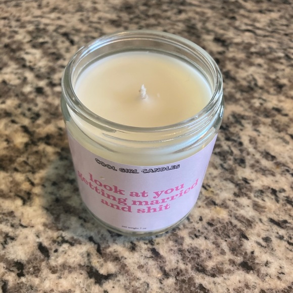 “Look at you getting married and shit” Candle - Picture 3 of 4